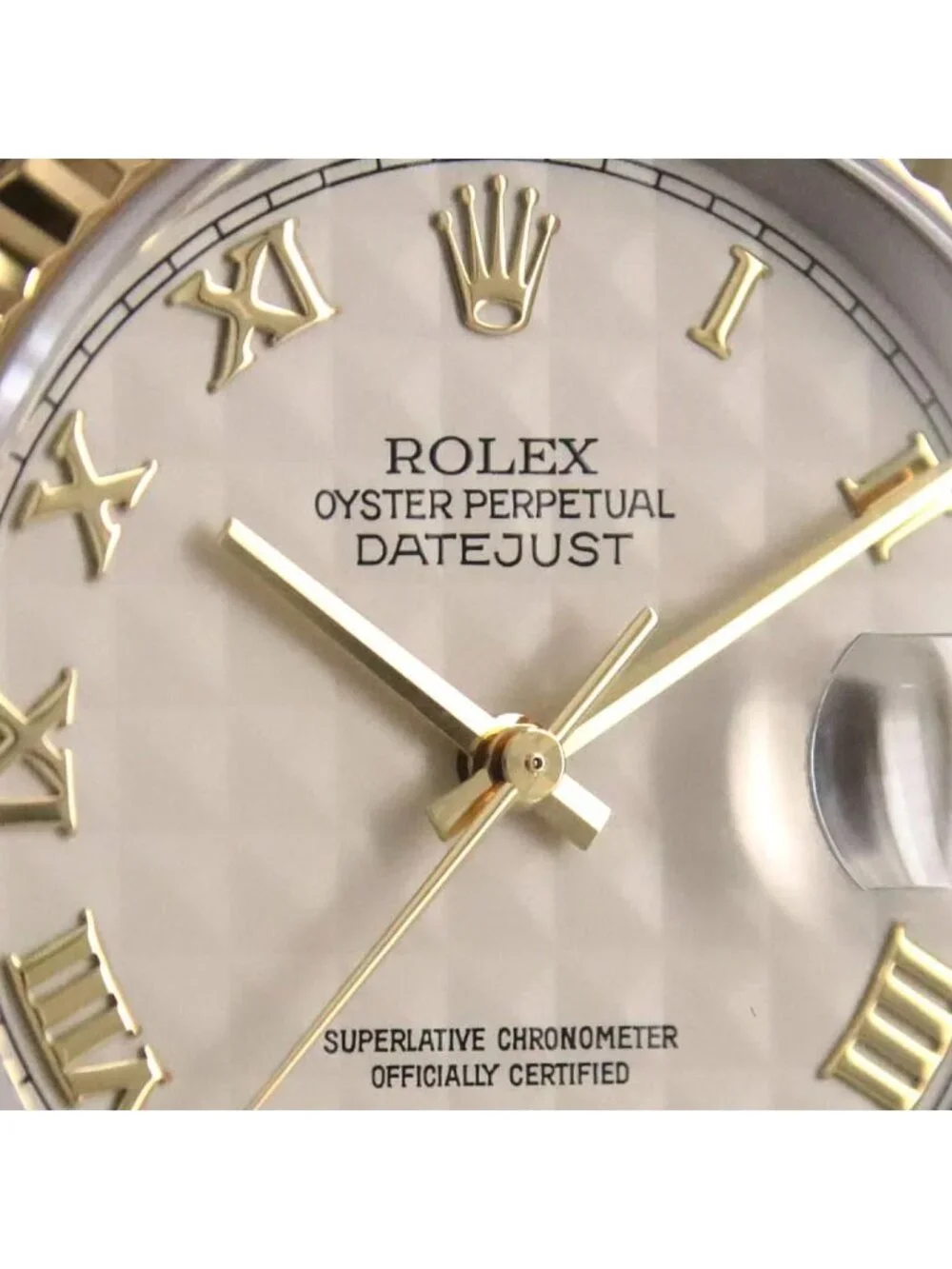 Rolex Datejust Stainless Steel Yellow Gold Automatic Watch